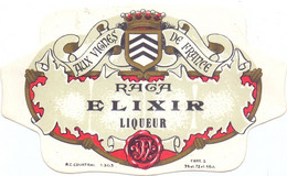 Etiket Etiquette - Elixir Liqueur Raga - Alcoholen & Sterke Drank