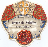 Etiket Etiquette -  Crème De Noisette Spiritueux - Alcohols & Spirits