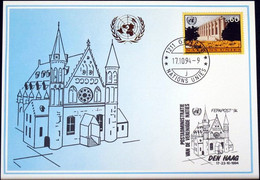 UNO GENF 1994 Mi-Nr. 255 Blaue Karte - Blue Card - Storia Postale