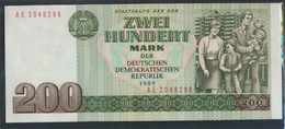 DDR Rosenbg: 364a, Kontrollnummer 7stellig, Computersatz, Nicht Ausgegeben Bankfrisch 1985 200 Mark (9810863 - 200 Mark