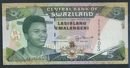 Swasiland Pick-Nr: 23a Bankfrisch 1995 5 Emalangeni (9810659 - Swasiland