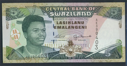 Swasiland Pick-Nr: 23a Bankfrisch 1995 5 Emalangeni (9810659 - Swaziland