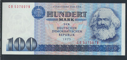 DDR Rosenbg: 363c, Kontrollnummer 7stellig, Computersatz Ab 1986 In Umlauf Bankfrisch 1975 100 Mark (9810866 - 100 Mark