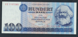 DDR Rosenbg: 363c, Kontrollnummer 7stellig, Computersatz Ab 1986 In Umlauf Bankfrisch 1975 100 Mark (9810870 - 100 Mark