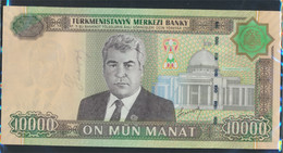 Turkmenistan Pick-Nr: 16 Bankfrisch 2005 10.000 Manat (9810643 - Turkménistan