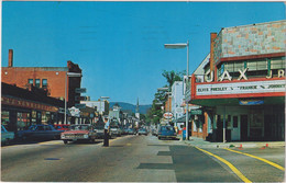 CPSM-D19-MAIN STREET OF LITTLETON-Business Center-commerces-cinéma-animé-film Avec ELVIS PRESLEY..GENDARME. - White Mountains