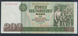 DDR Rosenbg: 364b, Computersatz, Austauschnote, Nicht Ausgegeben Bankfrisch 1985 200 Mark (9810856 - 200 Mark