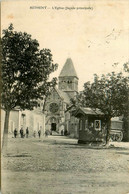 Bétheny * 1907 * Place Et église ( Façade Principale ) * Balance Poids Public Bascule - Bétheny