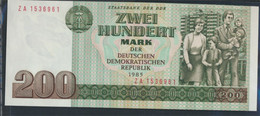DDR Rosenbg: 364b, Computersatz, Austauschnote, Nicht Ausgegeben Bankfrisch 1985 200 Mark (9810857 - 200 Mark