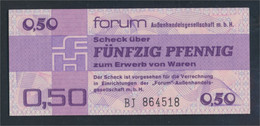 DDR Rosenbg: 367a, Forumscheck Zum Erwerb Von Ausländischen Waren Bankfrisch 1979 50 Pfennig (9810894 - 50  Deutsche Pfennig