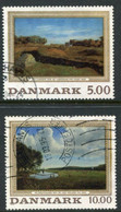 DENMARK 1992 Paintings Used   Michel 1044-45 - Oblitérés