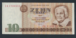 DDR Rosenbg: 359d KN 7stellig Ersatznote Gebraucht (III) 1971 10 Mark (9810738 - 10 Mark