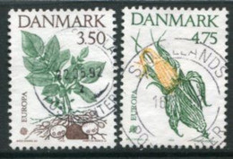 DENMARK 1992 Discovery Of America  Used   Michel 1025-26 - Usado