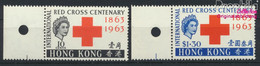 Hongkong 212-213 (kompl.Ausg.) Postfrisch 1963 Rotes Kreuz (9788968 - Neufs