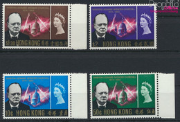 Hongkong 218-221 (kompl.Ausg.) Postfrisch 1966 Churchill (9788965 - Nuevos