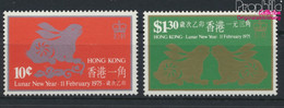 Hongkong 306Y-307Y (kompl.Ausg.) Postfrisch 1975 Chinesisches Neujahr (9788942 - Ongebruikt