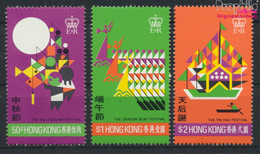 Hongkong 310-312 (kompl.Ausg.) Postfrisch 1975 Hongkong Festival (9788940 - Unused Stamps