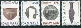 DENMARK 1992 Re-opening Of National Museum MNH / **.   Michel 1018-21 - Neufs