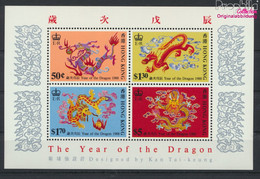 Hongkong Block8 (kompl.Ausg.) Postfrisch 1988 Chinesisches Neujahr (9788904 - Nuevos