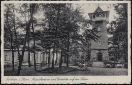 D-37154 Northeim - Turm - Gaststätte Auf Dem Wieter Um 1930 - Northeim