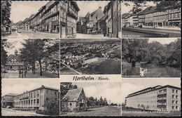 D-37154 Northeim - Alte Ansichten - Straßen - Cars - Ehrenmal - Berufsschule - Krankenhaus (1960) - Northeim