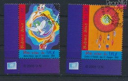 UNO - Genf 526-527 (kompl.Ausg.) Gestempelt 2005 Weltfriedenstag (9808754 - Used Stamps