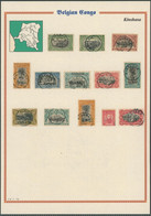 Congo Belge - Page De Collection (KINSHASA) : 13 Timbres + Obl Choisies - Gebraucht