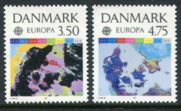 DENMARK 1991 Europa: Space Travel MNH / **.   Michel 1000-01 - Ongebruikt