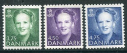 DENMARK 1991 Definitive: Queen Margarethe MNH / **.   Michel 993-95 - Neufs