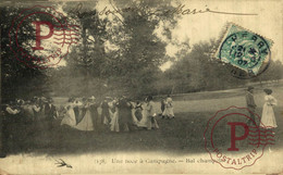 UNE NOCE A CAMPAGNE. BAL CHAMPETRE. - Folklore FOLCLORE - Danses