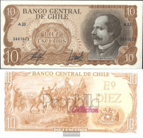 Chile Pick-number: 143 Uncirculated 1967 10 Escudos - Chili