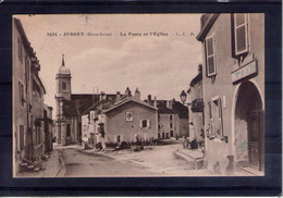 70. Jussey. La Poste Et L'église - Jussey