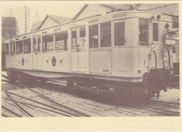 Matériel à Bogies Type Nord-Sud De 1910 ( CPM Déjà Affranchie à 0,60 C ) - Métro