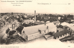 Fère Champenoise * Grande Brasserie Malterie LA CHAMPENOISE * Vue Prise De La Terrasse * Brasserie Bière Bier - Fère-Champenoise