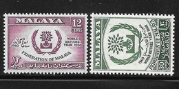 Federation Of Malaya 1960 World Refugee Year MNH - Federation Of Malaya