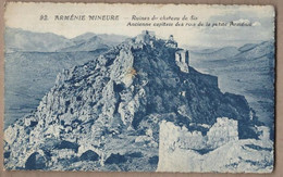 CPA ARMENIE - Arménie Mineure - Ruines Du Château De Sis - TB PLAN EDIFICE Sur Un Rocher - Armenia