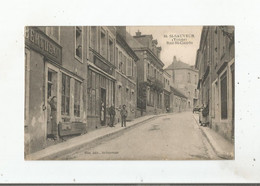 SAINT SAUVEUR (YONNE) 88 RUE SAINT CLAUDE (MAGASIN BERTHEAU  MAGASIN GILBERT ET ANIMATION) - Saint Sauveur En Puisaye