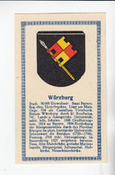 Abdulla Deutsche Städtewappen Würzburg  Von 1928 - Collections & Lots