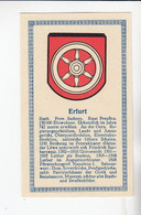 Abdulla Deutsche Städtewappen Erfurt  Von 1928 - Collezioni E Lotti