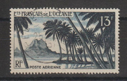 Océanie 1955 Vue PA  32, 1 Val Oblit Used - Posta Aerea