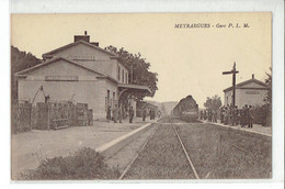 CPA 13 - MEYRARGUES - GARE P.L.M. - Meyrargues