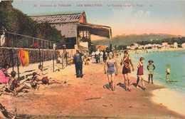 CPA / LA SEYNE SUR MER / LES SABLETTES / LE CASINO VU DE LA PLAGE - La Seyne-sur-Mer