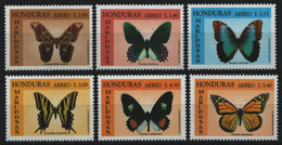 Honduras 1997 - Mi-Nr. 1337-1342 ** - MNH - Schmetterlinge / Butterflies - Honduras