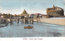 17359 " ROMA-CASTEL SANT'ANGELO "  -VERA FOTO-CART. POST. NON SPED. - Castel Sant'Angelo