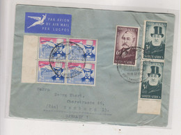 SOUTH AFRICA 1955 Pietermaritzburg Nice Airmail Cover To Germany - Aéreo