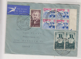 SOUTH AFRICA 1955 Pietermaritzburg Nice Airmail Cover To Germany - Luftpost