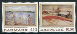 DENMARK 1988 Paintings MNH / **..   Michel 932-33 - Unused Stamps