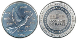 France - Monnaie De Paris - 2014 - Paix (Version Argentée) - 2014