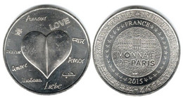 France - Monnaie De Paris - 2015 - Amour (Version Argentée) - 2015