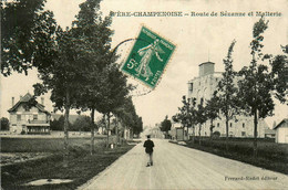 Fère Champenoise * Route De Sézanne Et Malterie * Brasserie Bière Bier - Fère-Champenoise